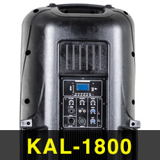kal1800 DOUBLE 15” ACTIVE  SPEAKER CABINET